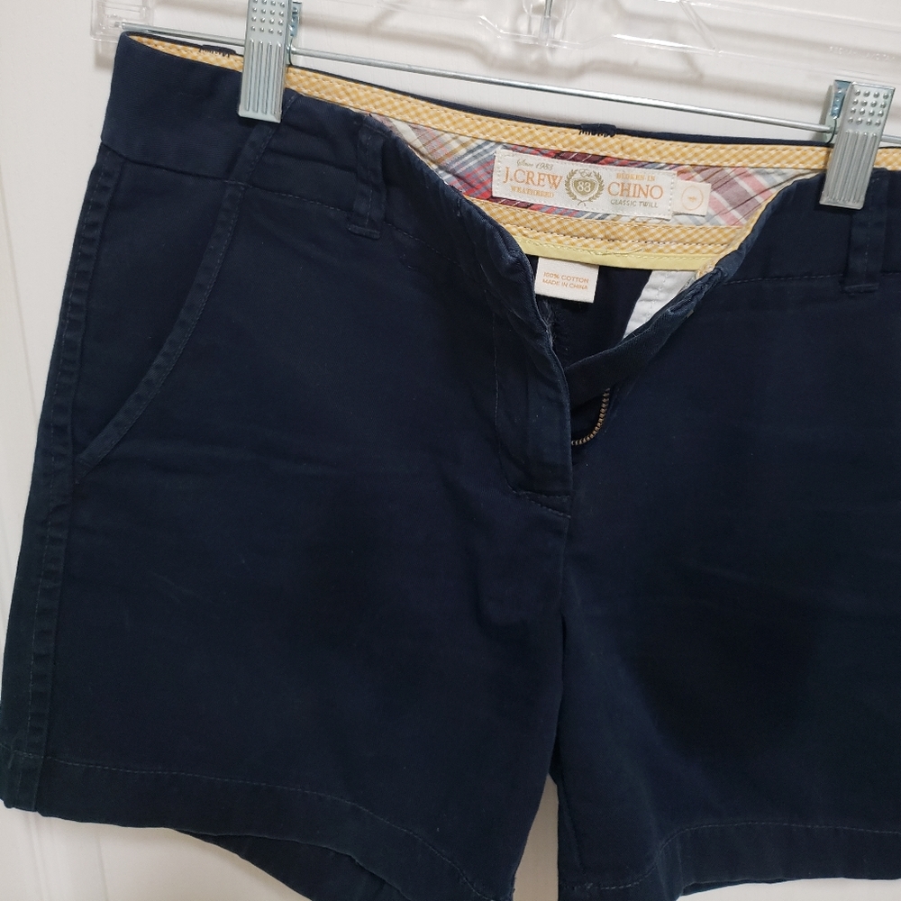 J crew shorts navy
